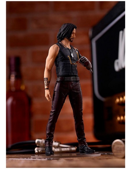 -6247-Figuras - Figura Cyberpunk 2077 Johnny Silverhand 19 cm-4580416941983