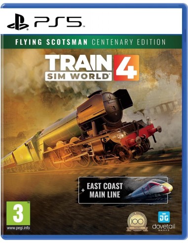 15720-PS5 - Train Sim World 4 - Flying Scotsman Centenary Edition-5055957705800