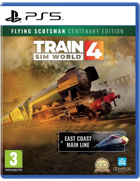 -15720-PS5 - Train Sim World 4 - Flying Scotsman Centenary Edition-5055957705800