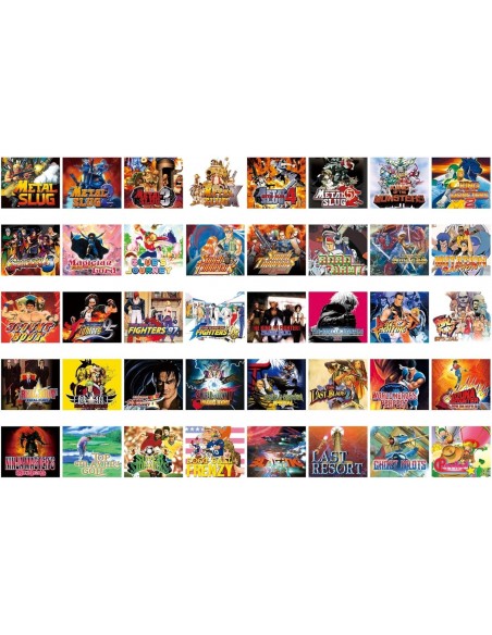 -2578-Retro - SNK NeoGeo Mini International Edition (Incluye 40 juegos) -4964808400010