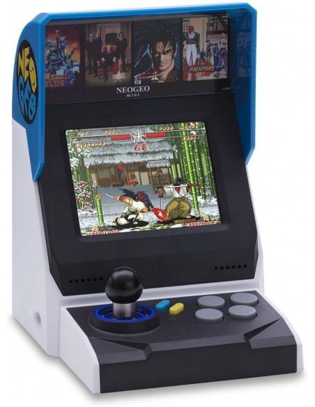 -2578-Retro - SNK NeoGeo Mini International Edition (Incluye 40 juegos) -4964808400010