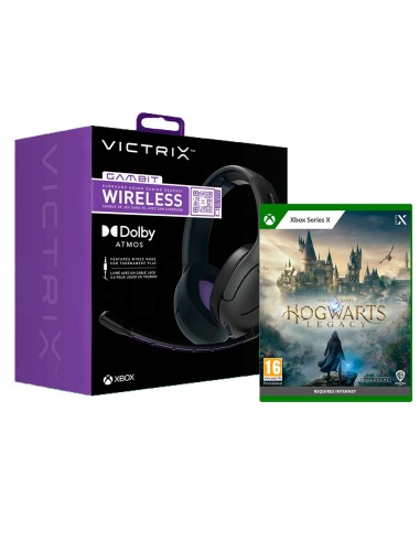 16203-Xbox Smart Delivery - Hogwarts Legacy + Victrix Gambit Wireless Auricular Gaming Licenciado (XS/X)-9508157112610