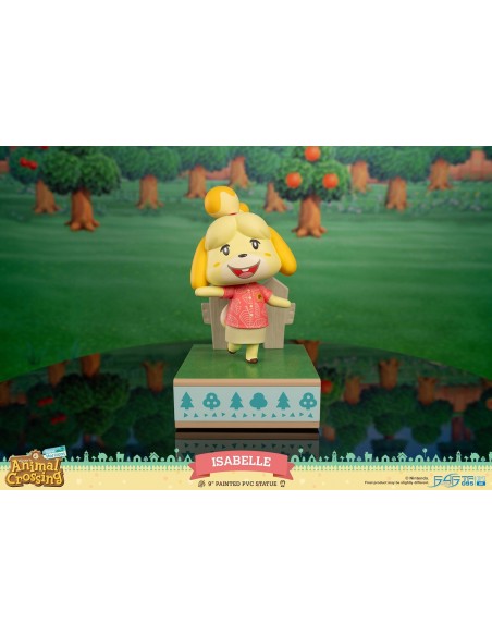 -16251-Figuras - Figura Canela Isabelle Estatua Resina Animal Crossing: New Horizons 25 cm (Standard Edition)-5060316626511