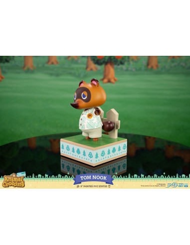 16253-Figuras - Figura Tom Nook Estatua Resina Animal Crossing: New Horizons 22 cm (Standard Edition)-5060316626573
