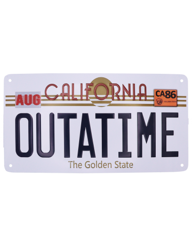 16276-Merchandising - Back to the Future Limited Edition numberplate-5060662463921