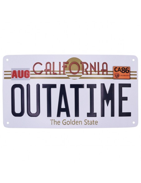 -16276-Merchandising - Back to the Future Limited Edition numberplate-5060662463921
