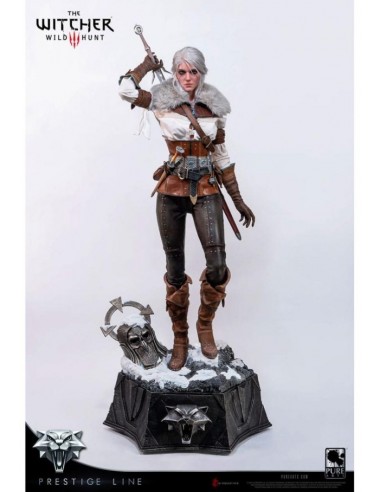 16443-Figuras - Figura Ciri de Cintra Estatua Resina Escala 1/2 Prestige Line The Witcher 3 111 cm-0713929405008