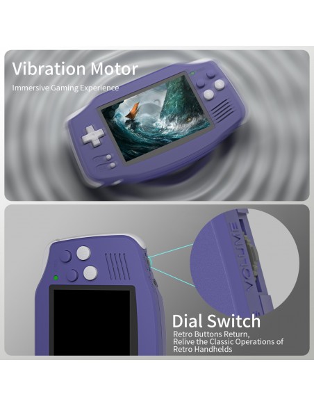 -16566-Retro - RG34XX Consola Anbernic Retro Portátil Indigo Blue-9503739333223