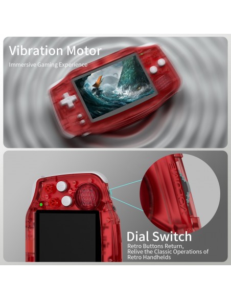 -16567-Retro - RG34XX Consola Anbernic Retro Portátil Red-9501154763892
