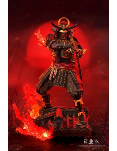 16626-Figuras - Figura Animus Yasuke Estatua Resina Escala 1/8 Assassin's Creed Shadows 27 cm-0713929405510