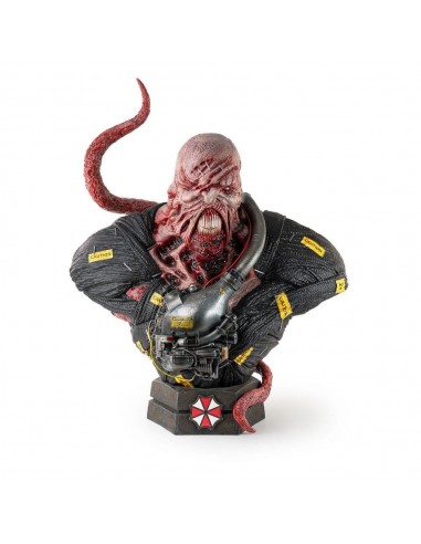 16627-Figuras - Figura Nemesis Busto Resina Escala 1/1 Resident Evil 3 Remake 90 cm-0713929404018