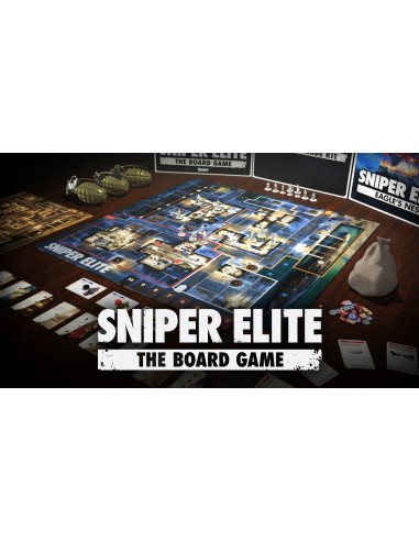 16648-Juegos de Mesa - Juego de Mesa Sniper: Elite Eagle's Nest Expansion (Español)-8437022228600