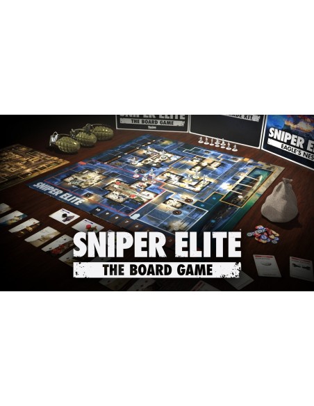 -16648-Juegos de Mesa - Juego de Mesa Sniper: Elite Eagle's Nest Expansion (Español)-8437022228600