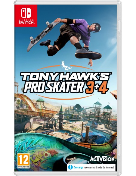 -16755-Switch - Tony Hawk Pro Skater 3+4 - CIAB-0196388567973