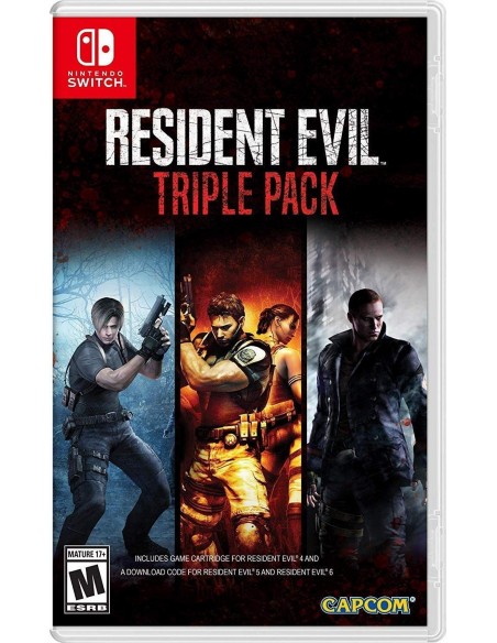 -16803-Switch - Resident Evil Triple Pack - Imp - Canada-0013388916108