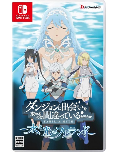 16821-Switch - Is It Wrong to Try to Pick Up Girls in a Dungeon? Familia Myth - Fulland of Water and Light (Multi-Language) - Imp - Jp-4582692253507
