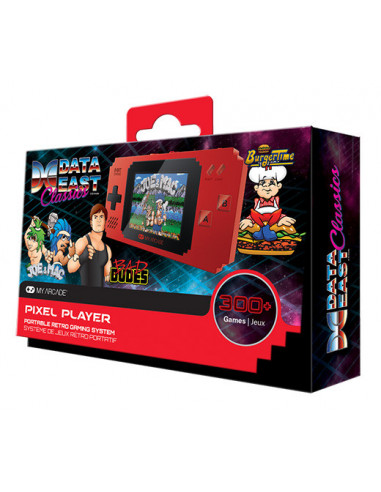 191-Retro - My Arcade Pixel Player Data East (300 juegos) Consola-0845620032020
