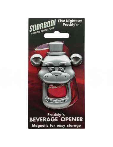 16876-Merchandising - Abrebotellas Five Nights at Freddy's Metal 9,5 cm-5060948295802