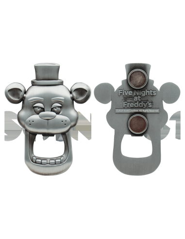16877-Merchandising - Abrebotellas Five Nights at Freddy's Metal 9,5 cm-5060948295802