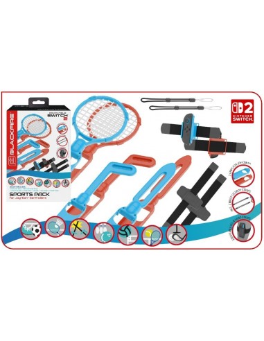 16916-Switch 2 - Blackfire  Sports Pack 14In1- Switch 2-8431305034193