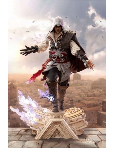16979-Figuras - Figura Animus Ezio Estatua PVC Escala 1/8 Assassin's Creed 27 cm-0713929405558