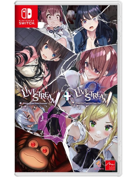 -17069-Switch - Livestream: Escape from Hotel Izanami + Livestream 2: Escape from Togaezuka Happy Place Collection - Imp - USA-8809560334820