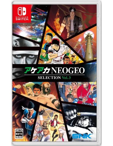 17072-Switch - ACA NEOGEO Selection Vol. 3 (Multi-Language) - Imp Jap-4964808153305