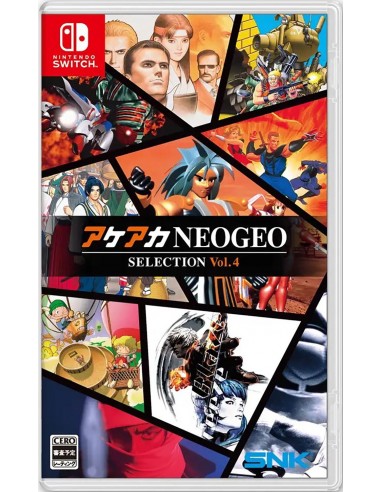 17074-Switch - ACA NEOGEO Selection Vol. 4 (Multi-Language) - Imp Jap-4964808153350