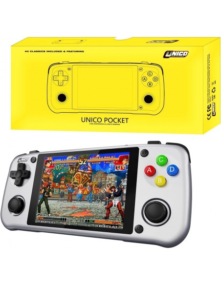 -17143-Retro - Unico Pocket Gray - NeoGeo-6973468020481