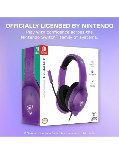 -17134-Switch - Airlite Fit Headset · Ghost Purple Headset-0840454400144