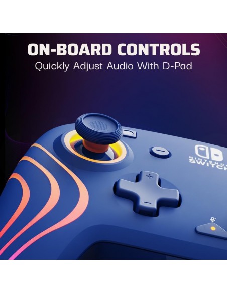 -17114-Xbox Series X - Afterglow Wave Wired Controller · Blue-0840454400090