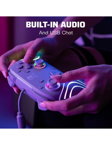 -17113-Xbox Series X - Afterglow Wave Wired Controller · Grey-0840454400199