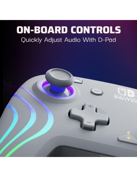 -17113-Xbox Series X - Afterglow Wave Wired Controller · Grey-0840454400199