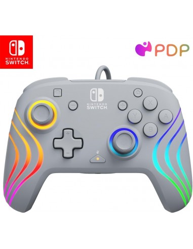 17113-Xbox Series X - Afterglow Wave Wired Controller · Grey-0840454400199