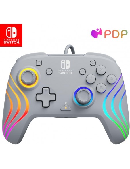 -17113-Xbox Series X - Afterglow Wave Wired Controller · Grey-0840454400199