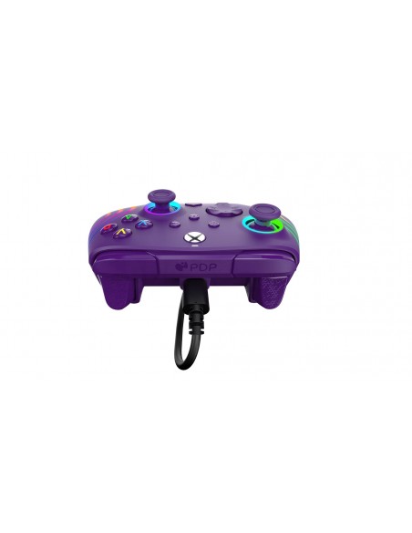 -17108-Xbox Series X - Afterglow Wave Wired Controller · Purple-0840454400083