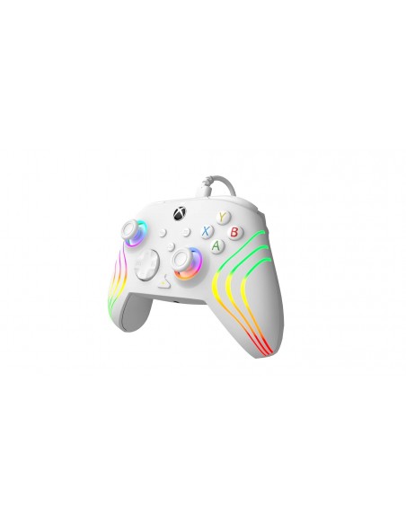 -17109-Xbox Series X - Afterglow Wave Wired Controller · White-0840454400076