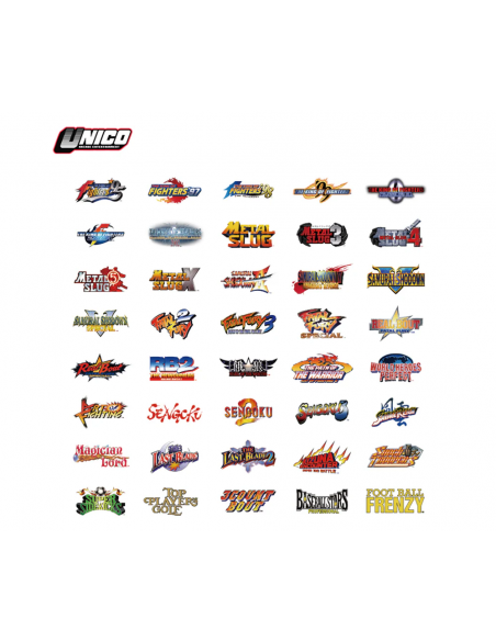 -17166-Retro - Unico Pocket Black - NeoGeo-6973468020382