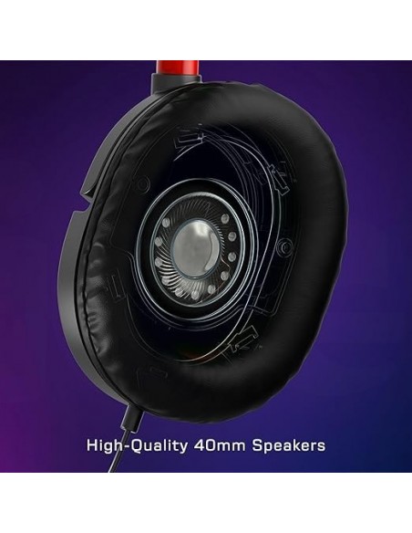 -17153-PC - Recon 50 · Black & Red Headset-0731855060030