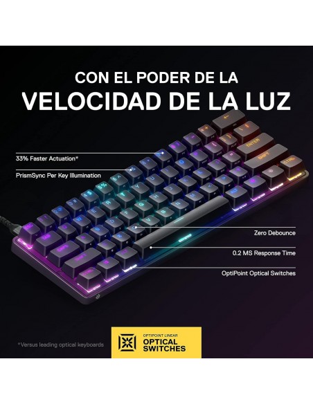 -17138-PC - Vulcan II Mini · Black · Linear · US layout Keyboard-0731855520428