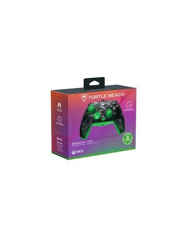 17152-Xbox Series X - Rematch Core Wired Controller · Ghost Camo Black & Green-0840454400045