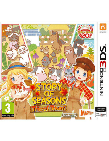 729-3DS - Story of Seasons: Trio of Towns-0045496476441