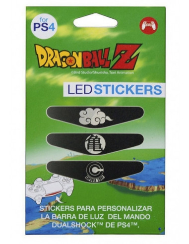 2853-PS4 - Dragon Ball Z Pack 3 LED Stickers FR-TEC-8436563090264