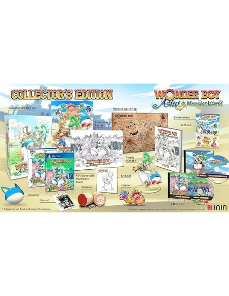 -17194-PS4 - Wonder Boy: Asha in Monsterland Ultra Collector's Edition-4260650741883