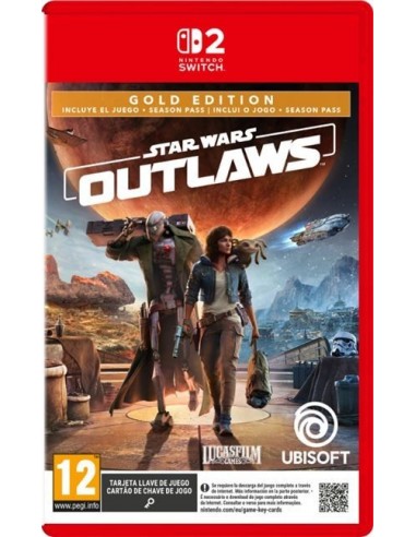 17327-Switch 2 - Star Wars Outlaws Gold Edition - Switch 2 (Key Card)-3307216304845