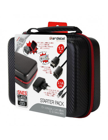 770-Retro - Starter Pack SNES Classic Mini-8431305027850