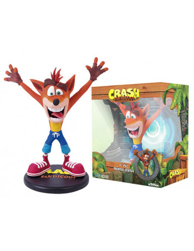 2841-Figuras - Figura Crash Bandicoot Estatua PVC Crash Bandicoot 23 cm -5060316621004