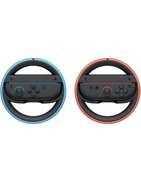 -16974-Switch 2 - Oniverse Pack of 2 Racing Wheel Controller Holders - Orange/Blue - Switch 2-3701417804003