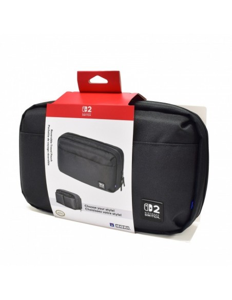 -17282-Switch 2 - Bolsa de Viaje Reversible Negra - Hori Switch 2-4961818040045
