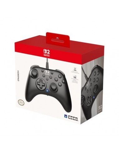 17299-Switch 2 - Horipad Turbo Negro - -4961818039810